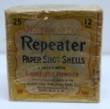 Empty Vintage Two Piece Box Winchester Repeater 12 Ga. Shotshells