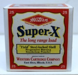 Full Two Piece Box Western Super-X 12 Ga. 2 3/4