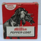 Partial Vintage Box 17 Western Popper-Load 12 Ga. 2 3/4