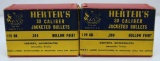 Full Box & Box 99 Vintage Herter's .30 Caliber Jacketed Bullets 125 gr. .308 HP Bullets