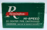 Full Vintage Box Remington .30-06 Springfield 150 gr. Bronze Pointed Cartridges
