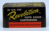 Full Vintage Box Western Auto Revelation .22 LR Cartridges