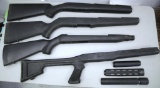 Lot of 5 Synthetic Rifle Stocks & Wooden Gun Stock