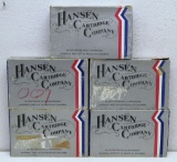 4 Full Boxes, Partial Box 10 Hansen Cartridge Co. .30-06 Springfield 150 gr. FMJ Cartridges