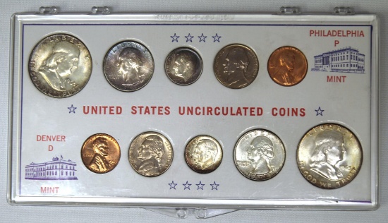 1963 P&D Uncirculated Coin Set