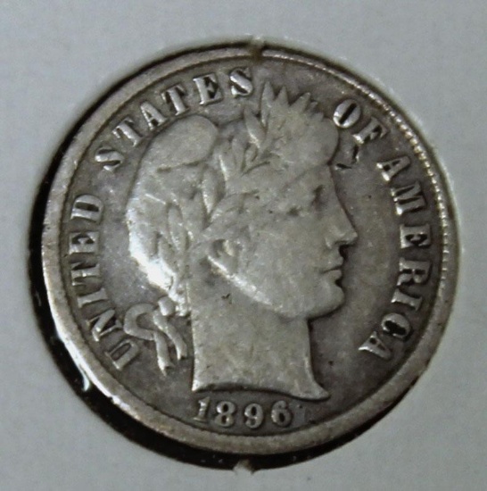 1896O Barber Dime, Key Date