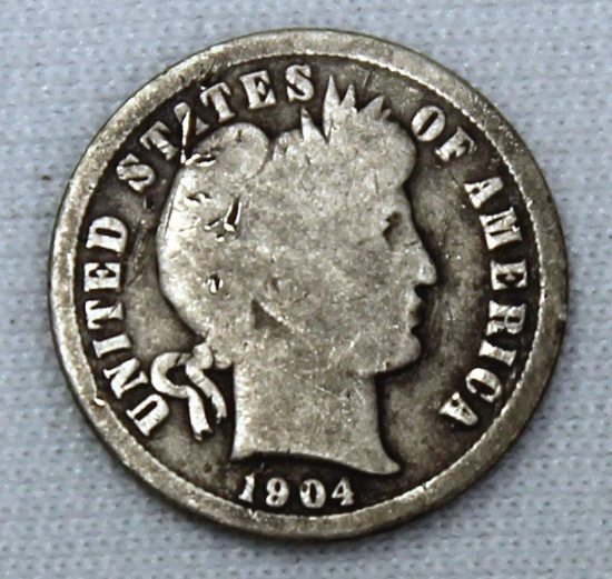 1904S Barber Dime, Key Date