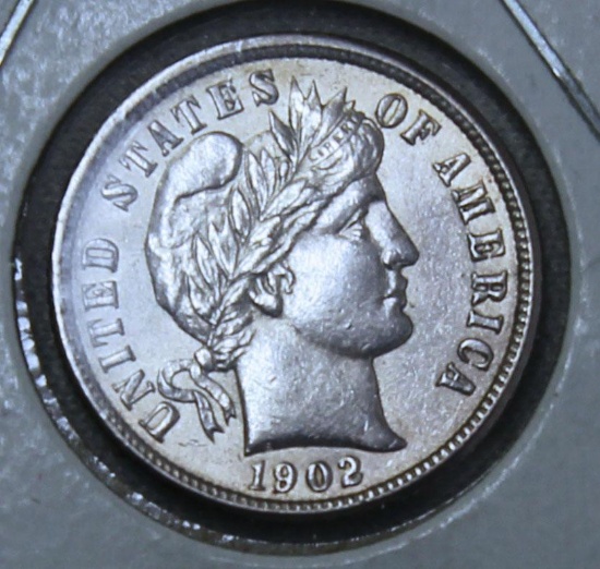 1902 Barber Dime