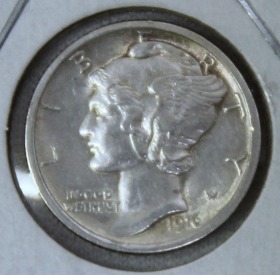 1916 Mercury Dime