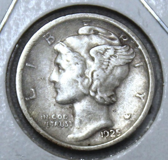 1925D Mercury Dime, Key Date