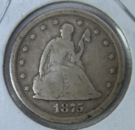1875S Twenty Cent Piece