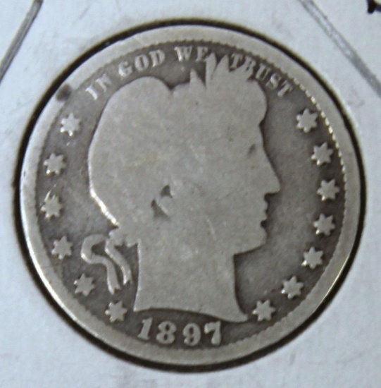 1897S Barber Quarter, Key Date