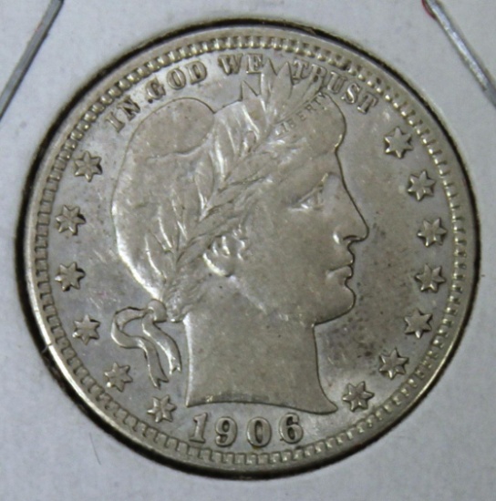 1906D Barber Quarter