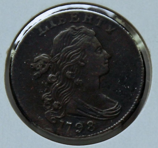 1798 Large Cent Hair Style II