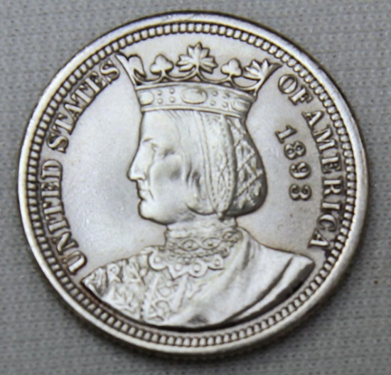 1893 Isabella Commemorative Quarter