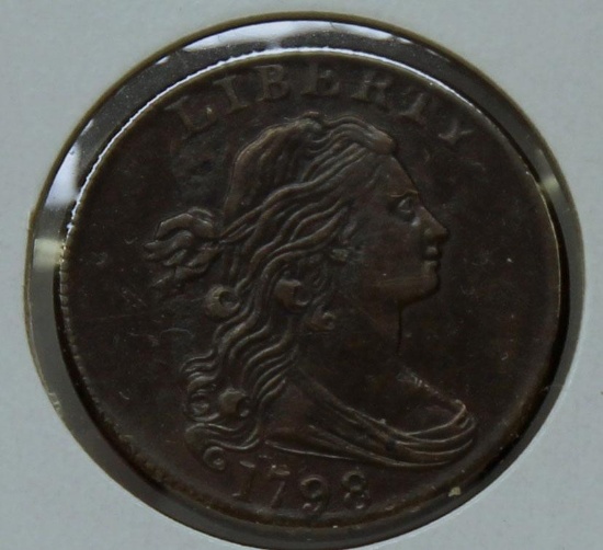 1798 Large Cent Hair Style II