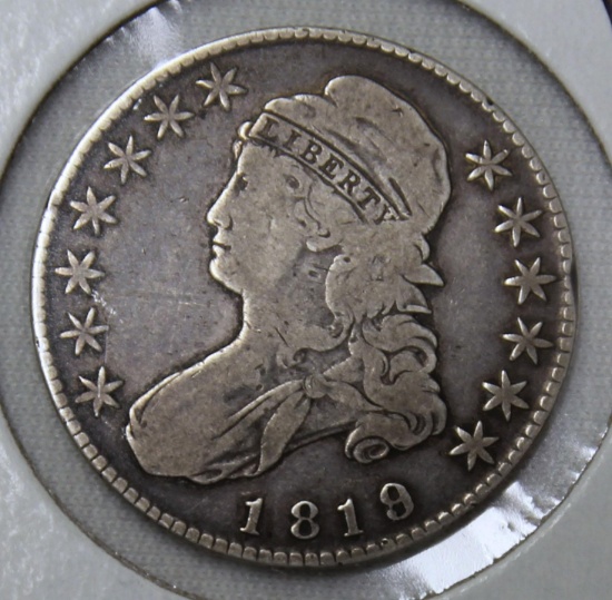 1819 Bust Half Dollar