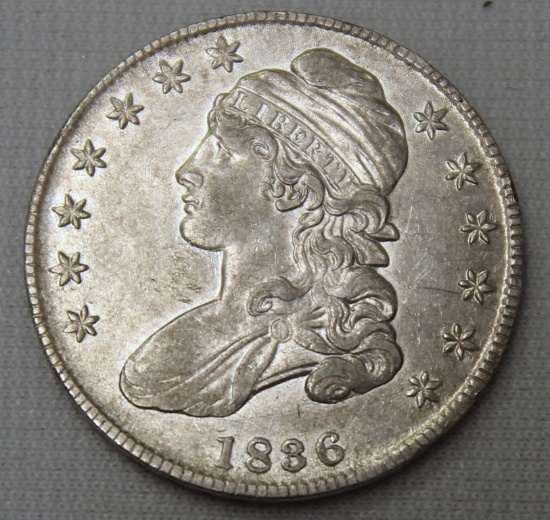 1836 Bust Half Dollar