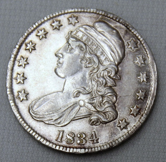 1834 Bust Half Dollar
