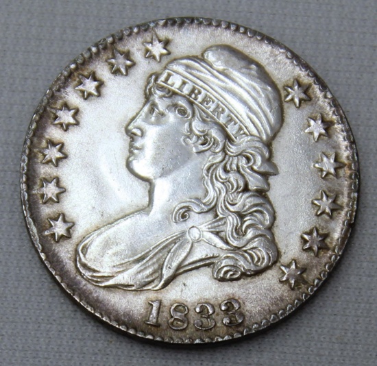 1833 Bust Half Dollar