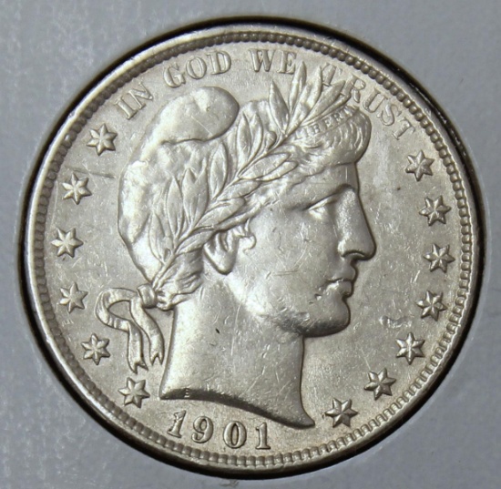 1901 Barber Half Dollar, Key Date