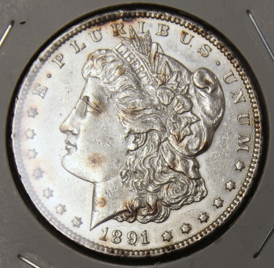 1891CC Morgan Dollar, Key Date