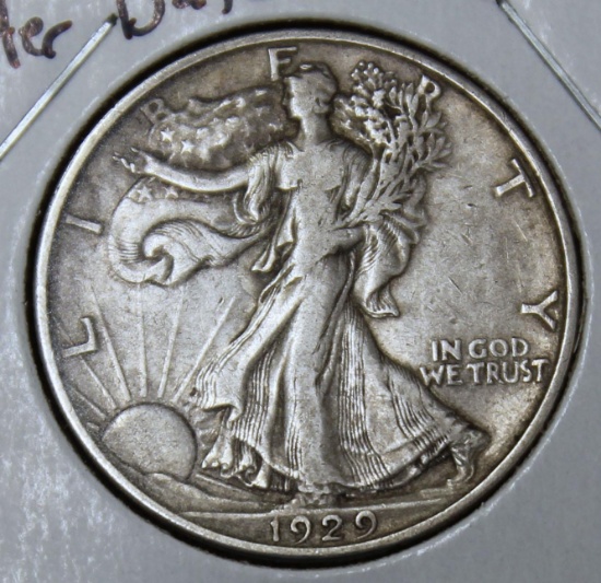 1929D Walking Liberty Half Dollar, Key Date