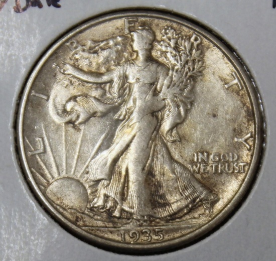 1935D Walking Liberty Half Dollar, Key Date