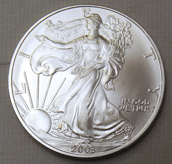 2003 American Eagle 1 oz. Fine Silver Bullion Coin