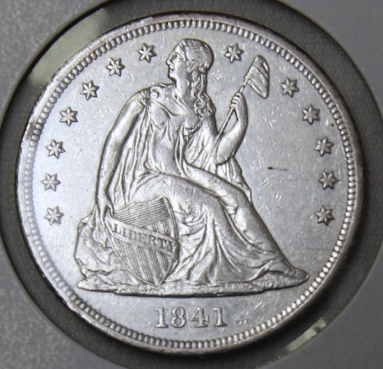 1841 Seated Liberty Dollar