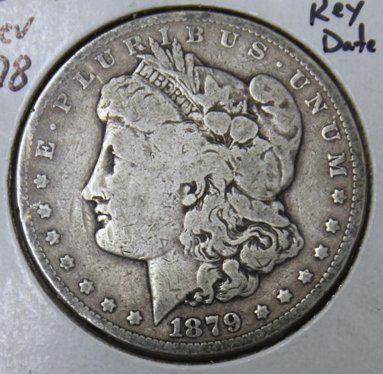 1879S Reverse of 78 Morgan Dollar, Key Date