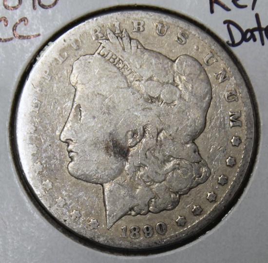 1890CC Morgan Dollar, Key Date