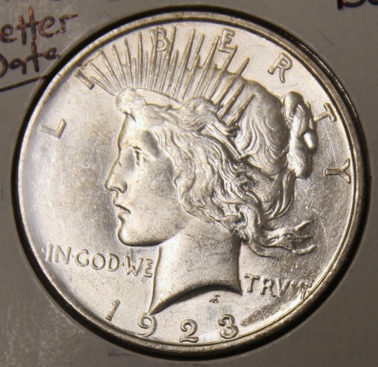 1923D Peace Dollar