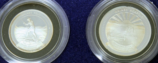 Madagascar 1978 10 and 20 Ariary Sterling Silver Coin Set