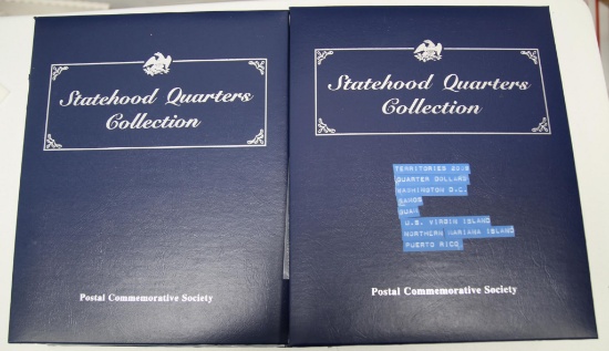 Postal Commemorative Society 2 Volume State Quarter Books
