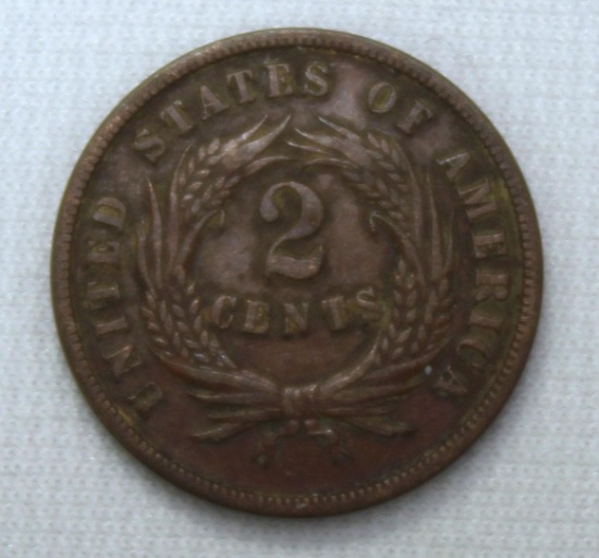 1868 Two Cent Piece
