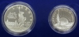 U.S. Mint 1986 United States Liberty Coins 2 Coin Proof Set