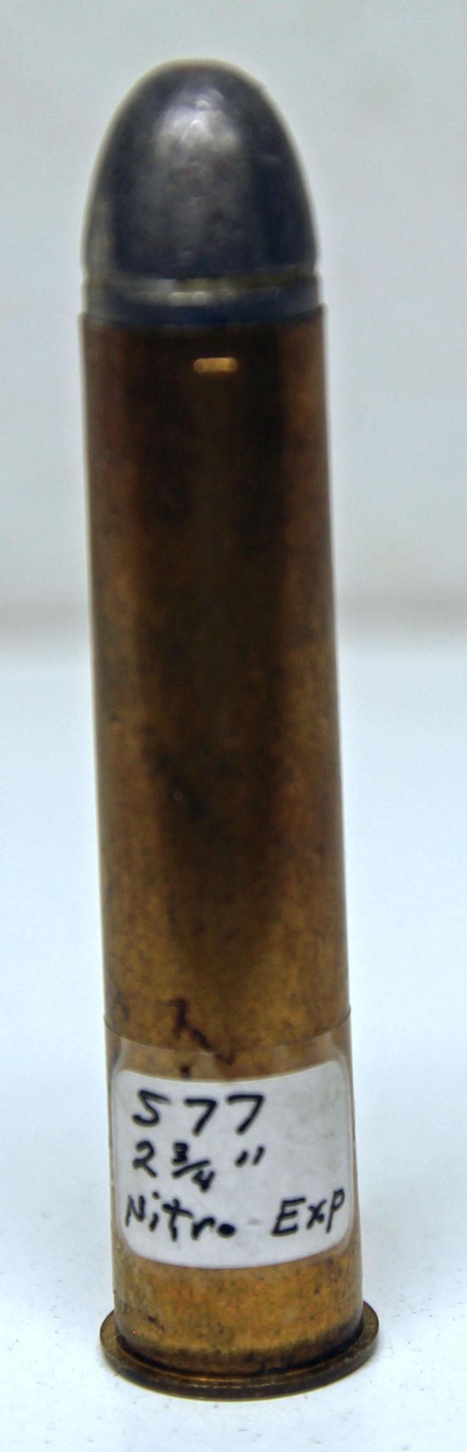 Kynoch .577 Nitro Express Collector Cartridge | Proxibid