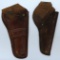 2 Old Leather Holsters
