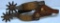 Kelly Marked Single Mounted Spurs