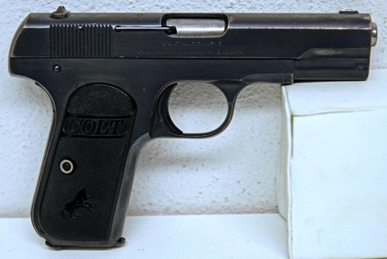 Colt Model 1903 Pocket Hammerless .32 Auto Semi-Auto Pistol Mfg. 1920 SN#314333