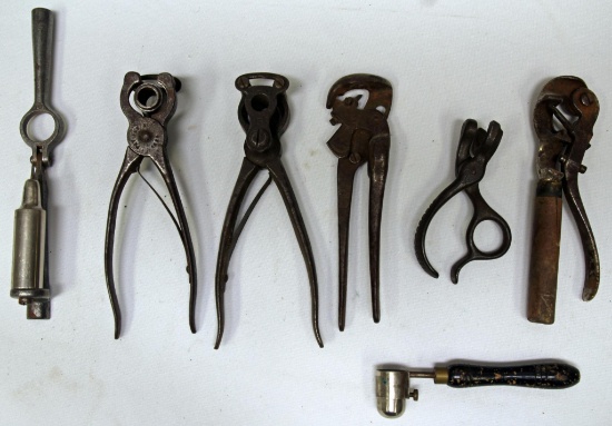 7 Antique Shotgun Shell Reloading Tools