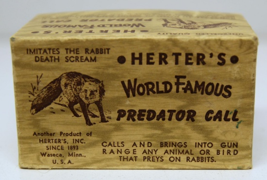Herter's Predator Call, MIB, New Old Stock