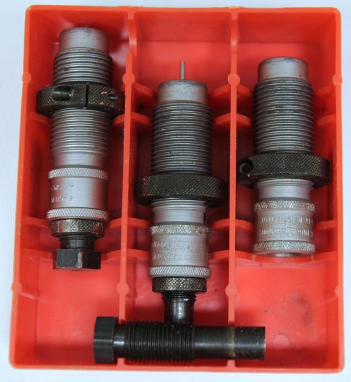 Pacific 3 Piece Die Set for Reloading .44 Spl. and .44 Mag. Plus 130 3D Lead Bullets for Reloading