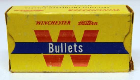 Full Box 50 Winchester Western .25-20 Winchester 86 gr. Soft Point Bullets