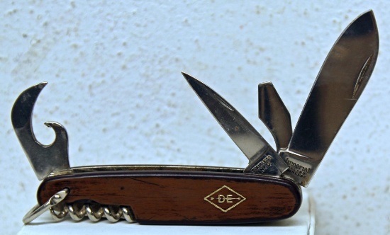Imperial DE 4 Blade Pocket Knife w/Corkscrew