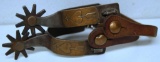 Kelly Marked Single Mounted Spurs