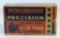 Partial Vintage Box 40 Winchester Precision Five Star .22 LR Cartridges