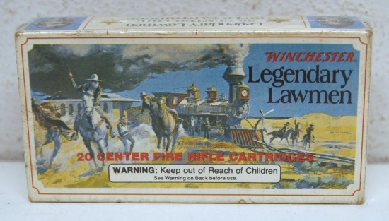 Full Box Winchester Commemorative Legendary Lawmen .30-30 150 gr. Silvertip Cartridges