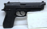 Taurus PT92AR 9 mm Semi-Auto Pistol, No Clips SN#TXD70583